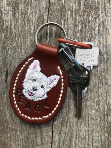 keychain with keys